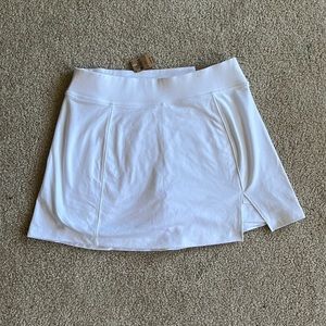 Brand New PINK Cotton Active Skort, Size: S, Color: White